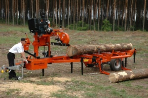 Пилорама ленточнопильная горизонтальная Wood-Mizer LT40 (дизель)