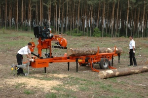 Пилорама ленточнопильная горизонтальная Wood-Mizer LT40 (дизель)