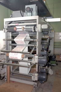 Автоматический комплекс по нанесению печати на рулонные материалы SFLG-800Y