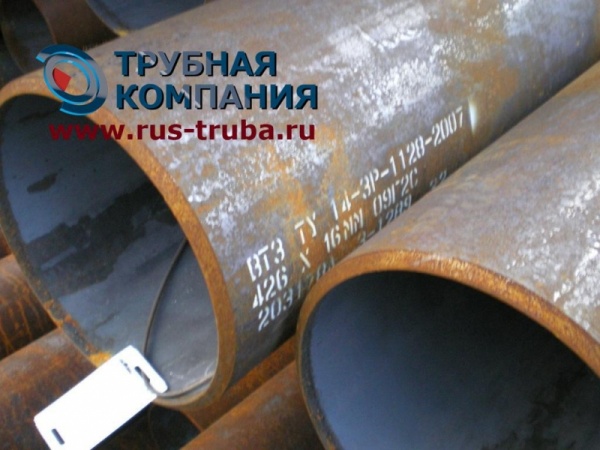 Труба газлифтная 426х24 сталь 09г2с по ТУ 14-3р-1128-2007