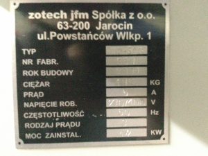 кромкооблицовочный станок OWP 3bis ZOTECH (польша) 2004г.в