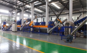 Технологическую линию для мытья пленки HDPE, LDPE производительностью 400-500 кг/ч - ROLBATCH - RBEKCM-422/2016