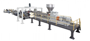 Экструзионную линию для производства 3 слойной каст-пленки PET – ROLBATCH - RBEKCM-458 A/2015RU / 600-650 кг/ч