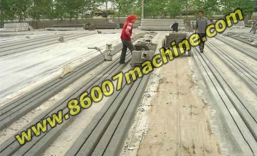 Оборудование для производства бетонных шпалер