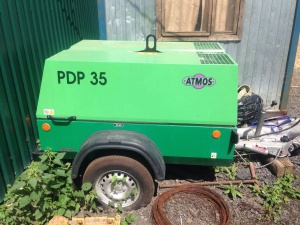 дизельный компрессор atmos pdp 35