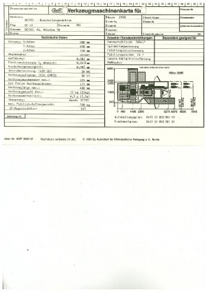 Станок CNC горизонтальный центр DECKEL DC-45LS7