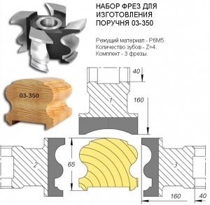 04.22.35...43 Фреза для изготовления профиля филенки