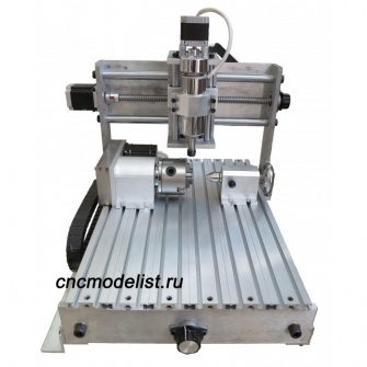 4х осевой настольный фрезерный станок CNC-3040AL4Х