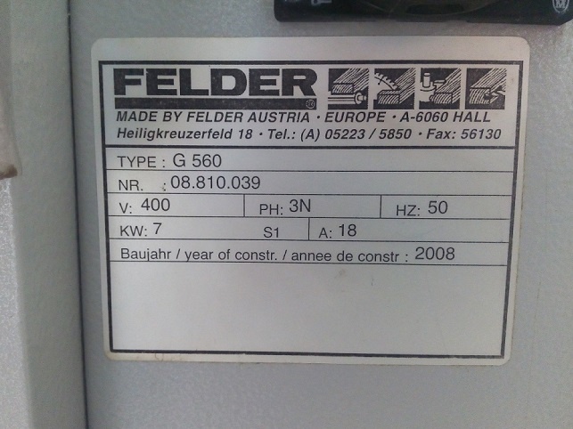 Felder g500 схема