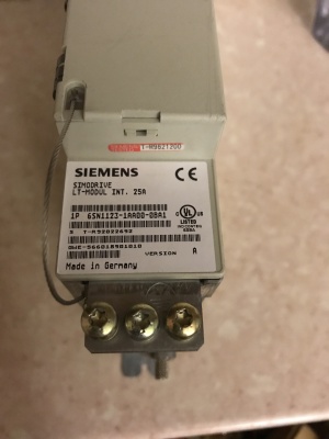 SINUMERIK 840D powerline 6es7422-1bl00-0aa0 Siemens Simodrive 611 sinamics 6sl3126-1te21-0aa4 наличие на складе запчасти