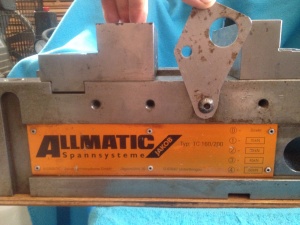 Фрезерные тиски Allmatic TC 160/200