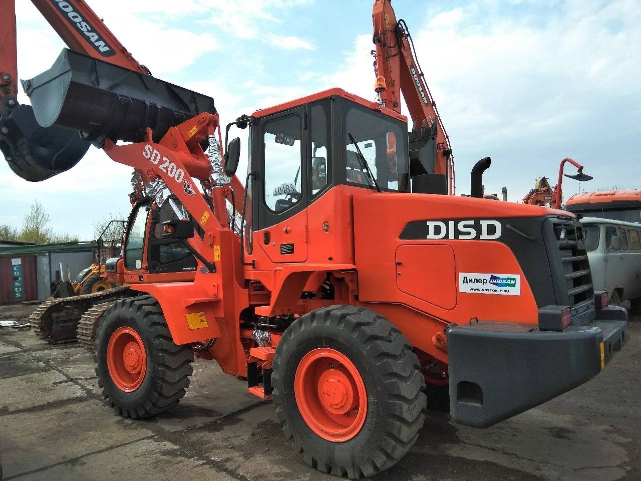 Фронтальный погрузчик DOOSAN DISD SD 200 - Биржа оборудования ProСтанки