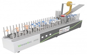 Станок для облицовывания погонажных изделий WoodTec 300 B