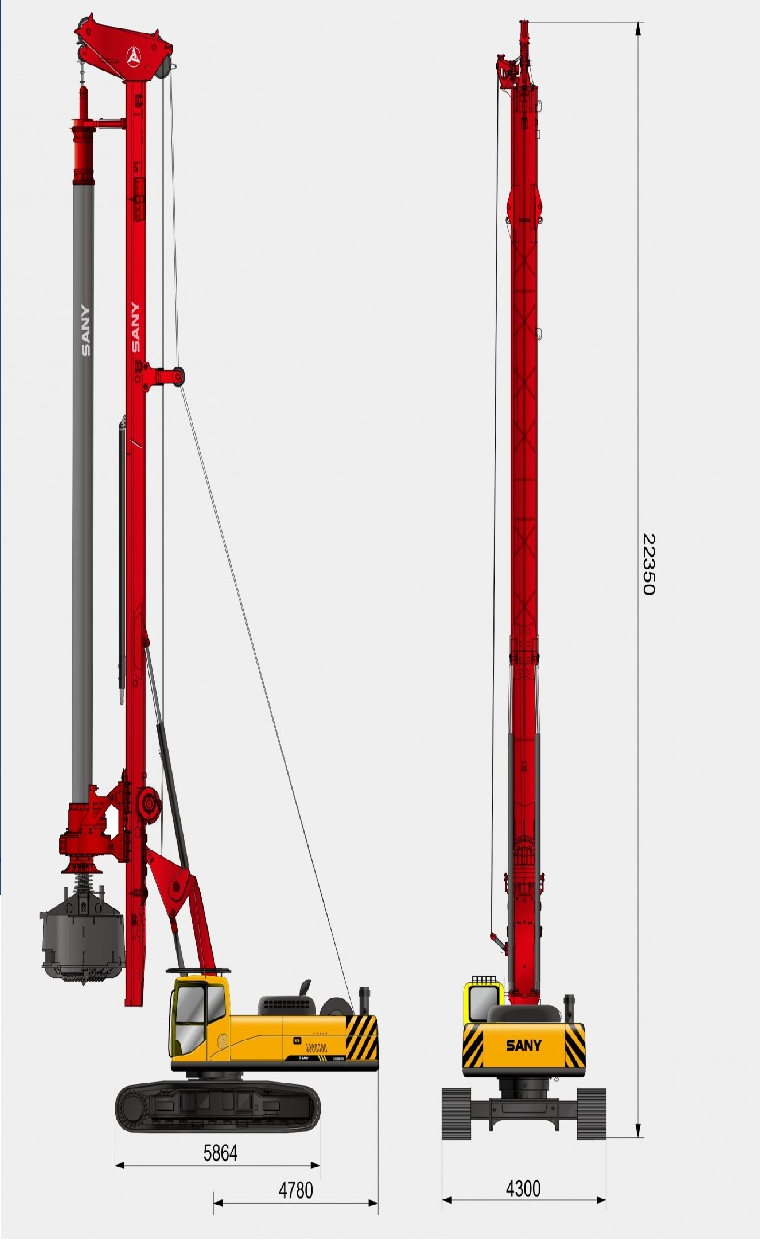 буровая установка роторного типа SANY SR280LH - Биржа оборудования ProСтанки