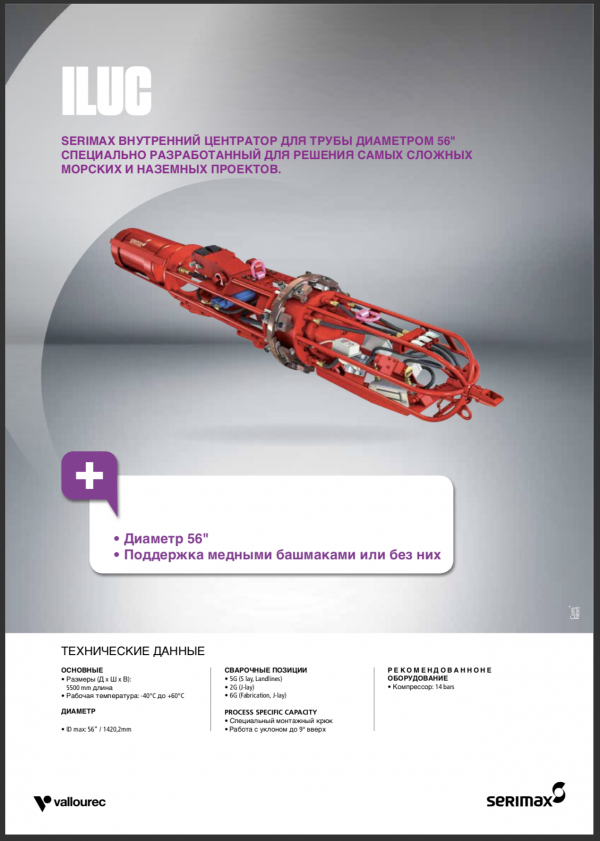 Центратор ILUC 1420мм