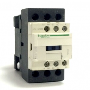 LC1D38X7 Контактор TeSys D - 3P (3 NO) - AC-3, 440 В 38 A - 600 В переменного тока 50/60 Гц