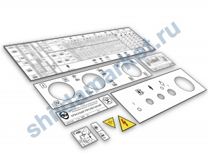 Таблички, шильды, шильдики к станкам