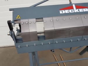 Сегментный листогиб Decker SDG-2150 с 3 сегментными балками