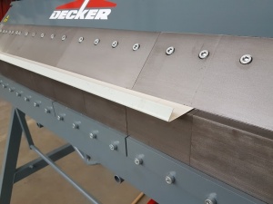 Сегментный листогиб Decker SDG-2150 с 3 сегментными балками