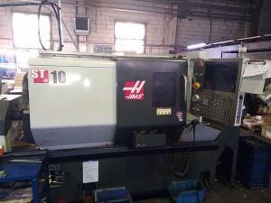 Haas ST-10, servo bar 300