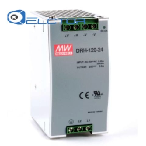 DRH-120-24 mean well Импульсный блок питания 120W, 24V, 0-5.5A