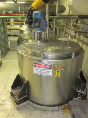 Carbopol mixer, 1.25 м3