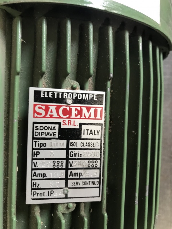 Гидро насос Sacemi IMM 90 B