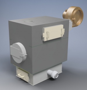 Теплогенератор GRV 50 кВт воздушное отопление