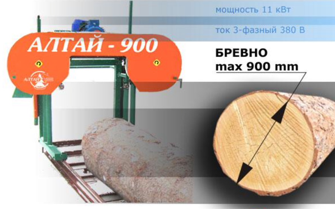 Ленточную пилораму Алтай 900 купить Б/У в Серове по цене 130 000 руб. -  Биржа оборудования ProСтанки