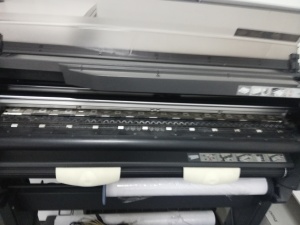 плоттер HP Designjet 1050C c подставкой и поддоном