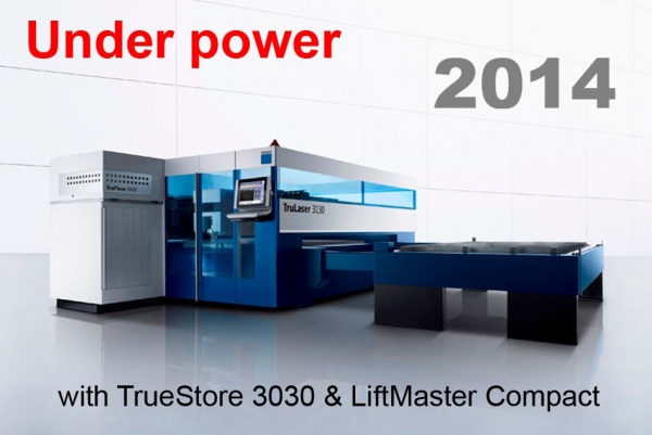 Станок лазерной резки с системой складирования листов Trumpf TruLaser 3030 + TruStore