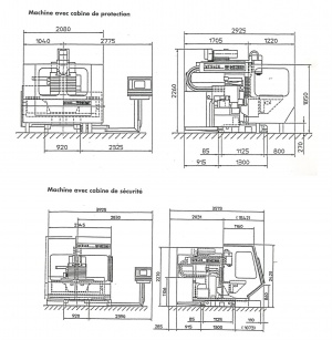 Mikron WF 74 CH X: 900 - Y: 630 - Z: 500 мм