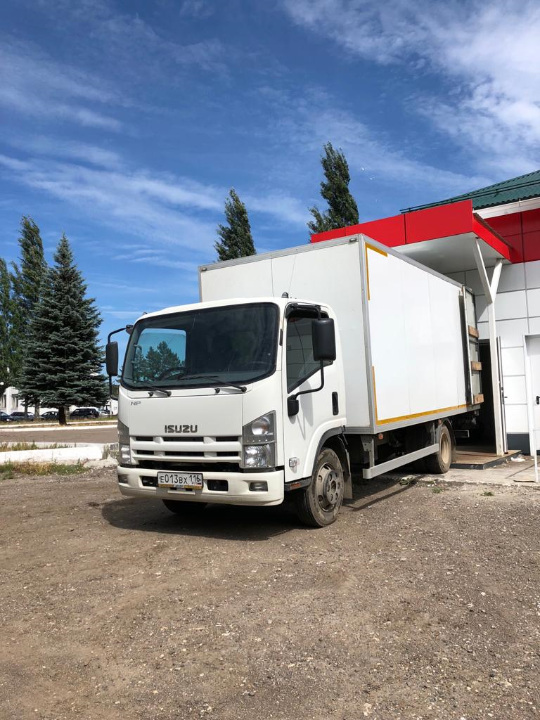 Грузовой фургон Isuzu NPR75L-K 2017 г Б/У - Биржа оборудования ProСтанки