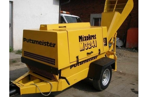 Пневмонагнетатель Putzmeister Mixokret M 3241 1999 года, со скипом Германия