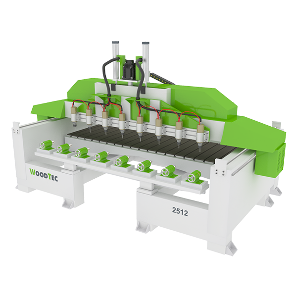 Фрезерно-гравировальный станок с ЧПУ WoodTec T-2512x8