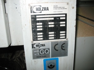 Раскроечный центр с ЧПУ с задней автоматической загрузкой HOLZMA, мод. HPL11/43/22