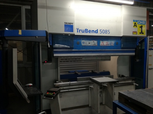 Листогибочный пресс TRUMPF TruBend 5085, 2007 г.в