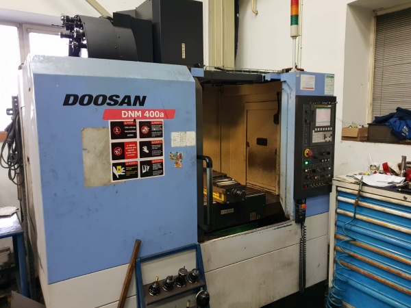 Вертикальный обрабатывающий центр с ЧПУ Doosan DNM400A 4216 = Mach4metal