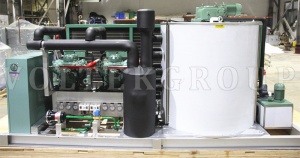 Льдогенератор чешуйчатого льда FF-10 тонн/сутки (Береговой)