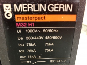 Автоматические выключатели Merlin Gerin Masterpact