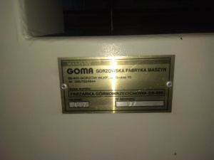 Фрезерно-копировальный станок goma g 900
