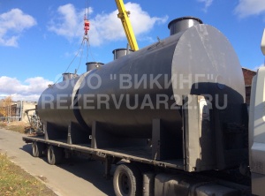 Резервуар горизонтальный стальной наземный (РГСН) 25м3