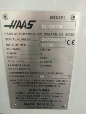 HAAS SL-20 THE