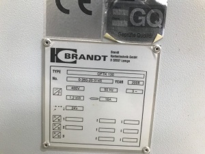 Фрезерный станок дня снятия свесов Brandt FTK 130