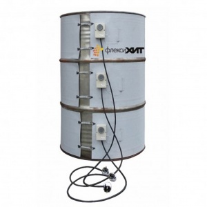 Поясной полиуретановый высокотемпературный нагреватель для мягкого разогрева сырья до заданной температуры