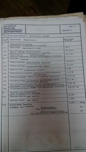 Плоскошлифовальный станок ELB (Германия) прецизионный