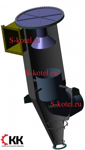 Прямоточный циклон ПЦ-1200, ПЦ-2000