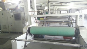 Ламинирующий станок для бумаги, картона, нетканого материала, ткани и пленок. Ширина 1800 мм. Италия