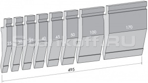 Пуансон для листогибочных прессов TOP.175-75-R08/FA/R