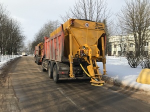 Комплект оборудования КДМ с отвалом и СУ ОРС 20т